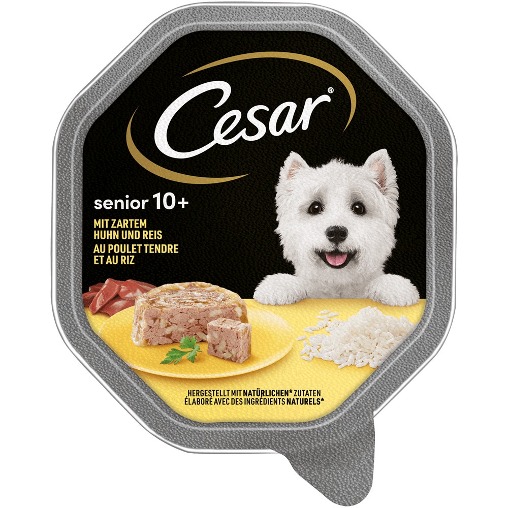 CESAR® Senior 10+ mit Huhn & Reis, 150g - 1